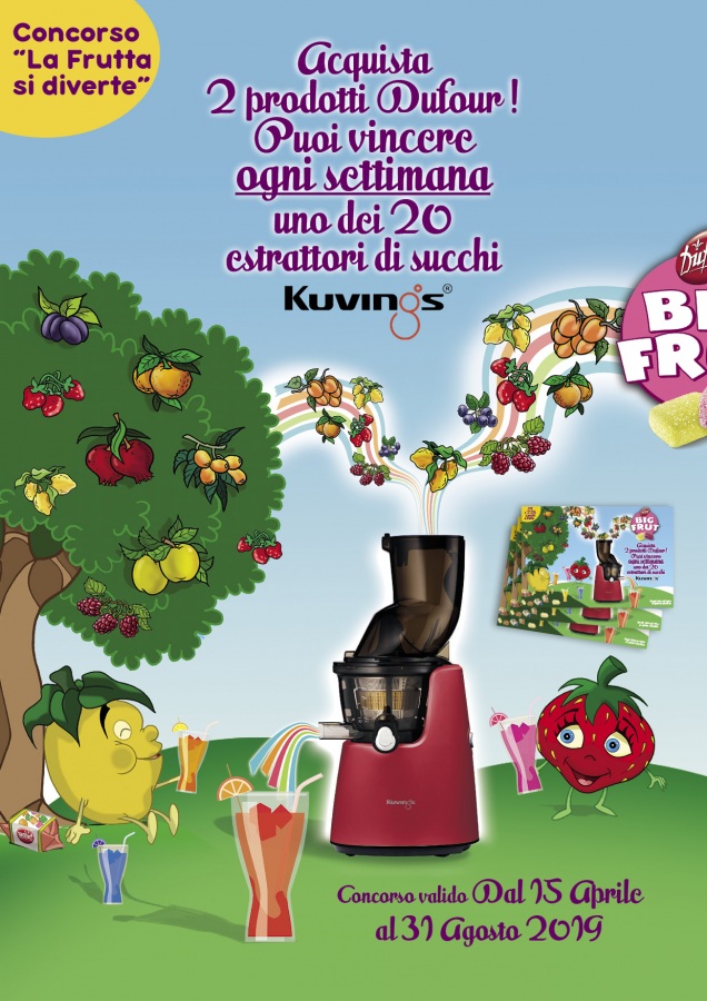 Concorso Estrattori - BigFrut Dufour